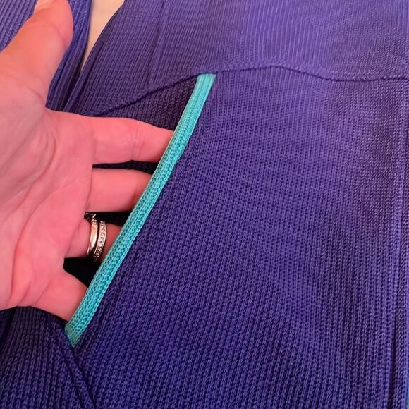 NWOT Spyder Blue Endure Mid-Weight Stryke Full Zip Jacket - Size M (10-12) - Picture 8 of 9